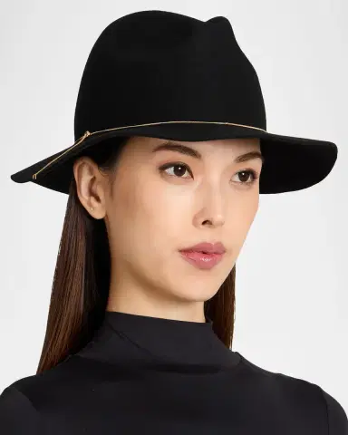 Eugenia Kim Sandy Wool Felt Fedora | Thumbnail 3 Eugenia Kim Sandy Wool Felt Fedora | Thumbnail 3
