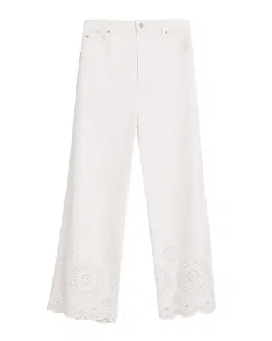 FRAME The Eyelet Wide-Flare Jeans | Thumbnail 1 FRAME The Eyelet Wide-Flare Jeans | Thumbnail 1