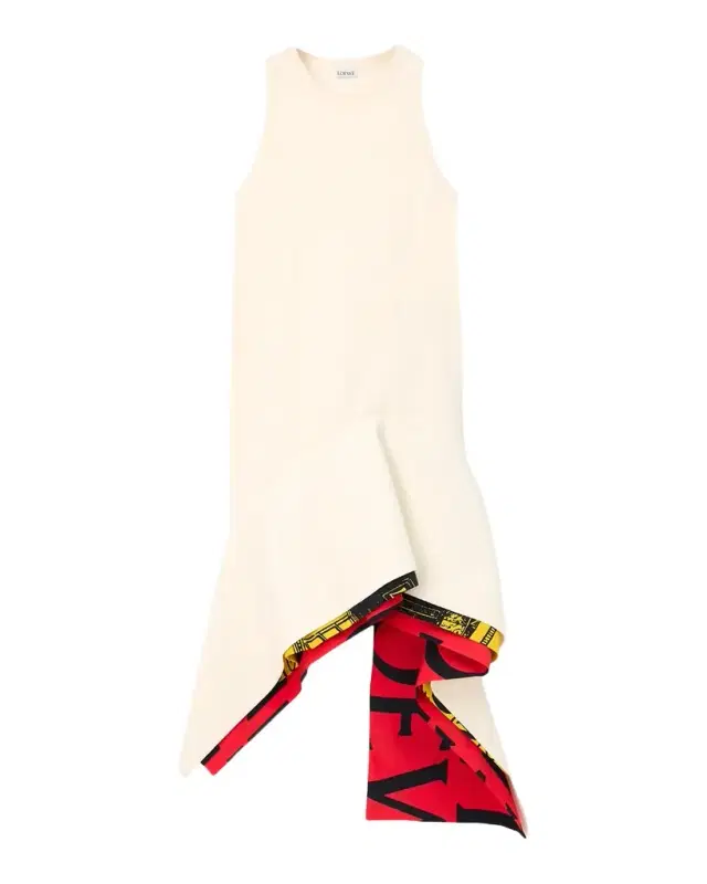 Sleeveless Layered Asymmetric Mini Dress