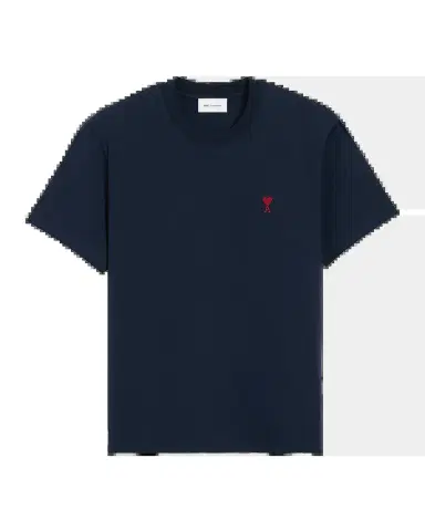 AMI PARIS Men's Ami de Coeur Cotton Jersey Crewneck T-Shirt | Thumbnail 2 AMI PARIS Men's Ami de Coeur Cotton Jersey Crewneck T-Shirt | Thumbnail 2