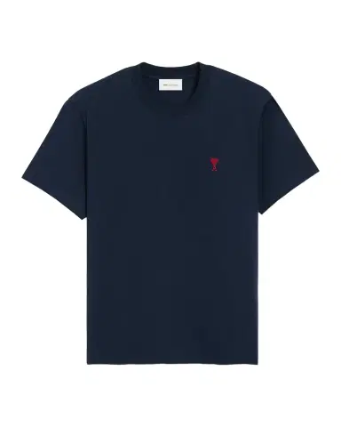 AMI PARIS Men's Ami de Coeur Cotton Jersey Crewneck T-Shirt | Thumbnail 1 AMI PARIS Men's Ami de Coeur Cotton Jersey Crewneck T-Shirt | Thumbnail 1