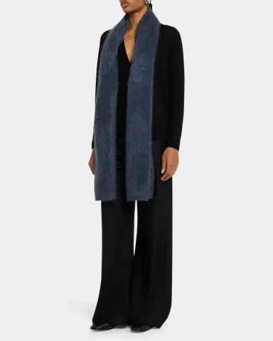 Lisa Yang Brushed Cashmere and Silk Scarf | Thumbnail 2
