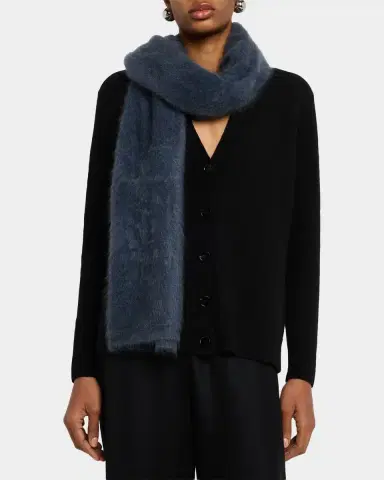 Lisa Yang Brushed Cashmere and Silk Scarf | Thumbnail 3