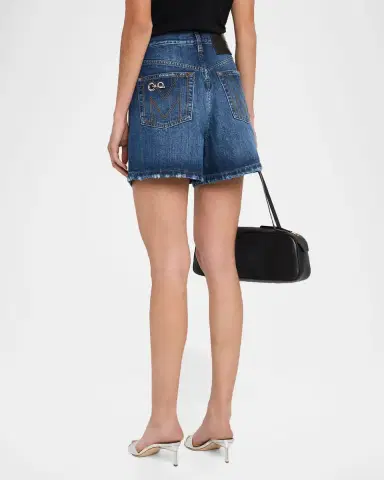 Marc Jacobs Grommet Denim Shorts | Thumbnail 3