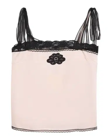 Marc Jacobs Ribbon-Strap Satin Tank Top | Thumbnail 1 Marc Jacobs Ribbon-Strap Satin Tank Top | Thumbnail 1