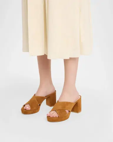 Stuart Weitzman 80mm Dayna Suede Platform Sandals | Thumbnail 2 Stuart Weitzman 80mm Dayna Suede Platform Sandals | Thumbnail 2