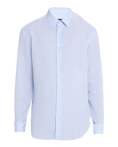 Giorgio Armani Men's Classic-Fit Linen Sport Shirt | Thumbnail 1