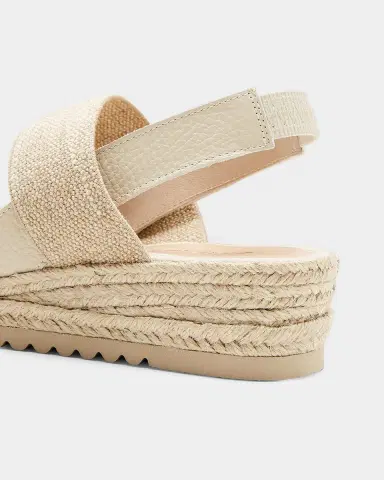 La Canadienne Rowena Leather Espadrille Wedge Sandals | Thumbnail 2 La Canadienne Rowena Leather Espadrille Wedge Sandals | Thumbnail 2
