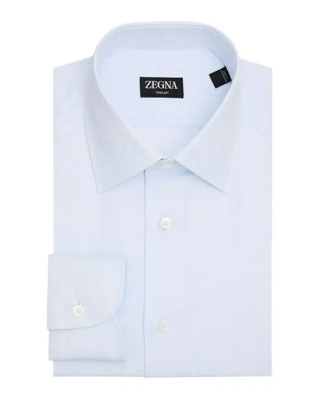 Men 's Trecapi Cotton Melange Dress Shirt