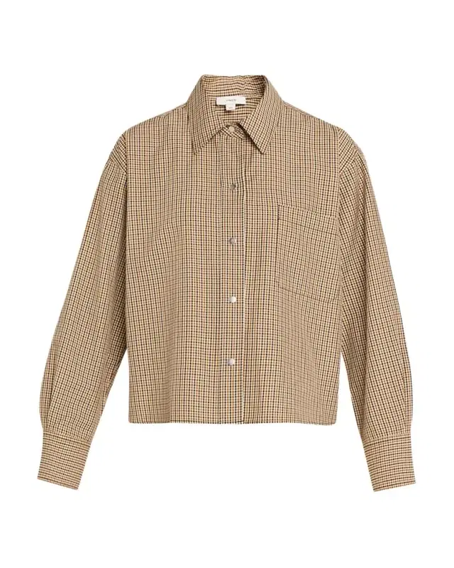 Cropped Long-Sleeve Shirt