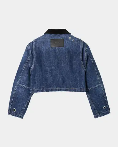 Marc Jacobs Grommet Denim Crop Utility Jacket | Thumbnail 6