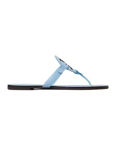 Tory Burch Miller Nail Polish Leather Thong Sandals | Thumbnail 1