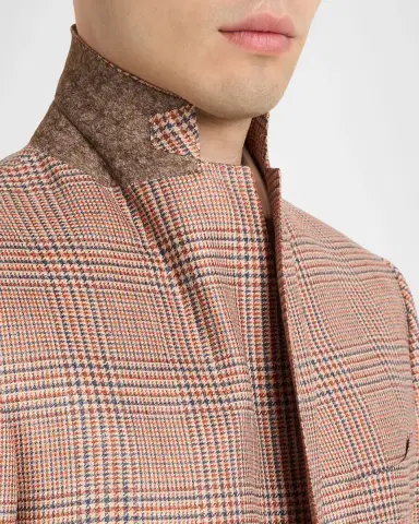 Cesare Attolini Men's Plaid Cashmere-Blend Sport Jacket | Thumbnail 7