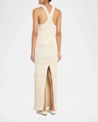 Nanushka Ainhoa Textured Knit Maxi Dress | Thumbnail 3