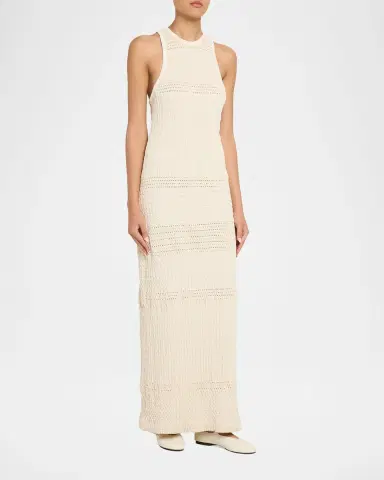 Nanushka Ainhoa Textured Knit Maxi Dress | Thumbnail 4