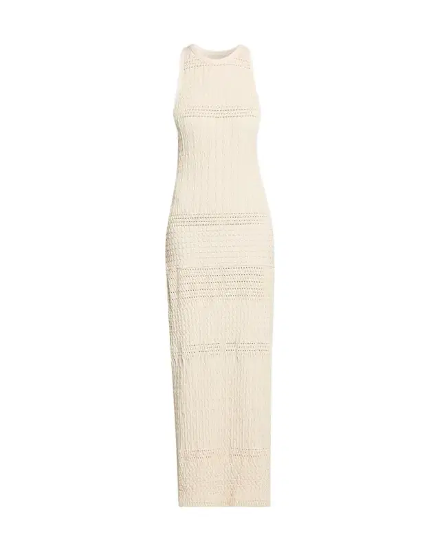 Nanushka Ainhoa Textured Knit Maxi Dress