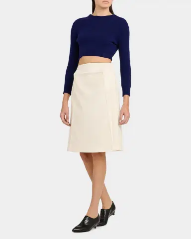 Jil Sander Sculptural Knee-Length Skirt | Thumbnail 2