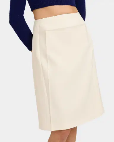Jil Sander Sculptural Knee-Length Skirt | Thumbnail 6