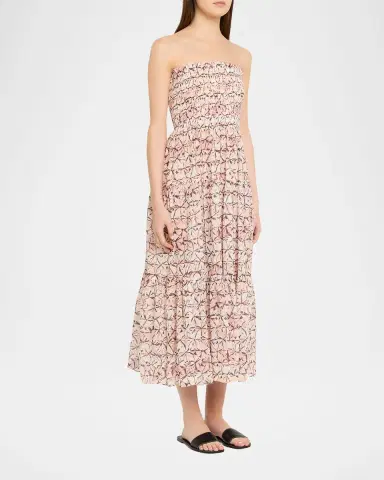 Ulla Johnson Luca Coverup Midi Dress | Thumbnail 4 Ulla Johnson Luca Coverup Midi Dress | Thumbnail 4