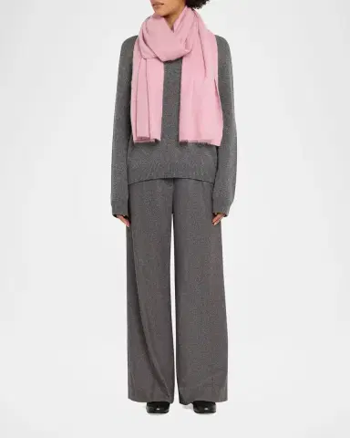 Lisa Yang Brushed Cashmere and Silk Scarf | Thumbnail 2