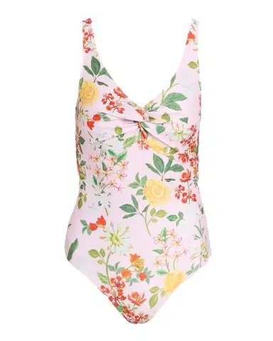 VERANDAH Twisted Drape Floral One-Piece Swimsuit | Thumbnail 1 VERANDAH Twisted Drape Floral One-Piece Swimsuit | Thumbnail 1
