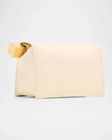 Jacquemus Ronde Carré Leather Clutch | Thumbnail 2 Jacquemus Ronde Carré Leather Clutch | Thumbnail 2