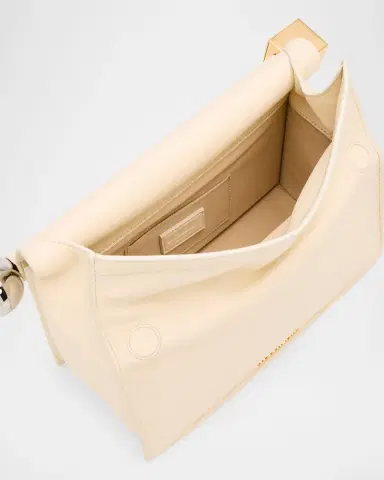 Jacquemus Ronde Carré Leather Clutch | Thumbnail 3 Jacquemus Ronde Carré Leather Clutch | Thumbnail 3