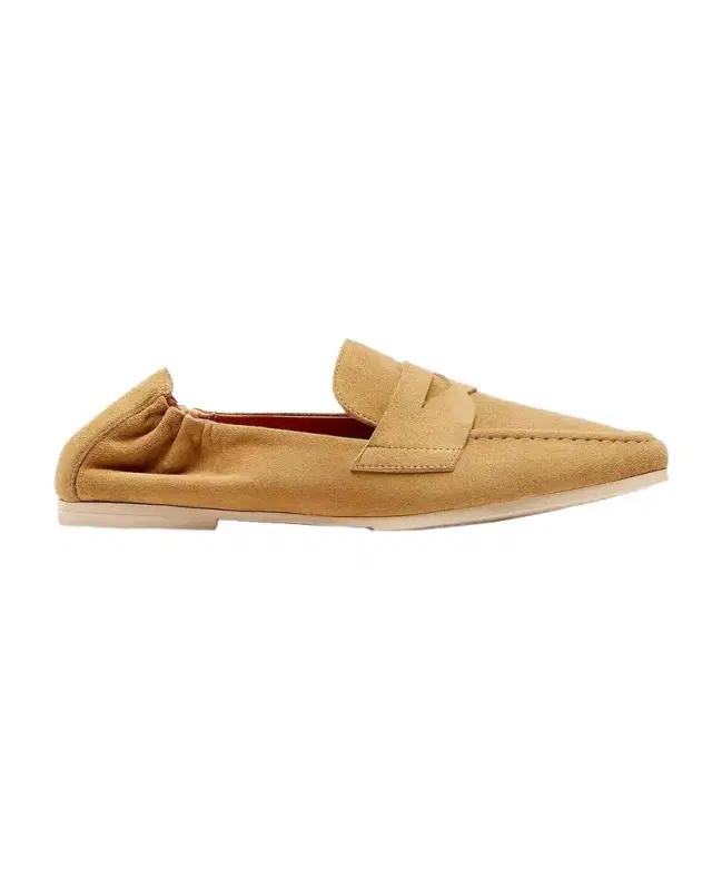 Kitson Suede Penny Loafers
