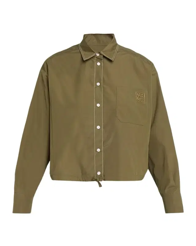 Marni Cotton Boxy Fit Button-Down Shirt