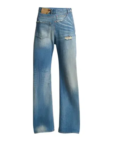 MM6 MAISON MARGIELA Deconstructed 5-Pocket Jeans | Thumbnail 1