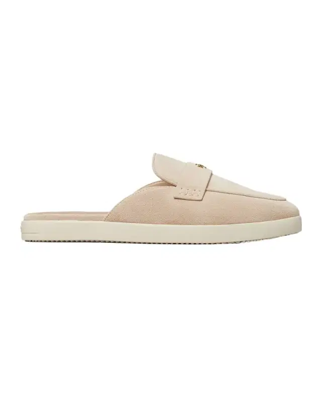Tory Burch Suede Ballet Sport Mules