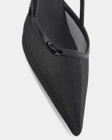 Stuart Weitzman 50mm Vinnie Mesh Slingback Pumps | Thumbnail 2 Stuart Weitzman 50mm Vinnie Mesh Slingback Pumps | Thumbnail 2