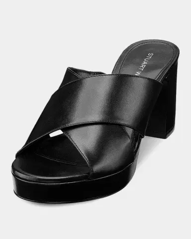 Stuart Weitzman 80mm Dayna Leather Platform Sandals | Thumbnail 5 Stuart Weitzman 80mm Dayna Leather Platform Sandals | Thumbnail 5