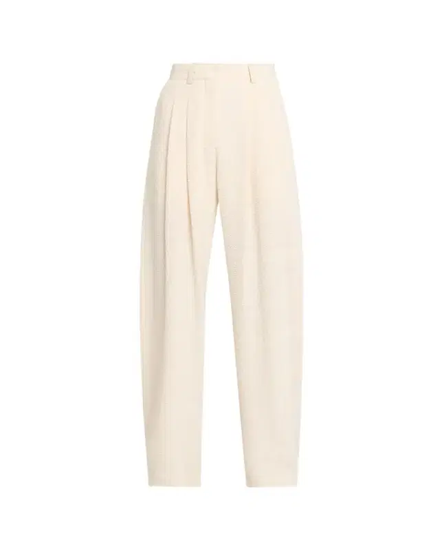 Nanushka Seka Cotton Linen Tweed Tapered Tailoring Pants