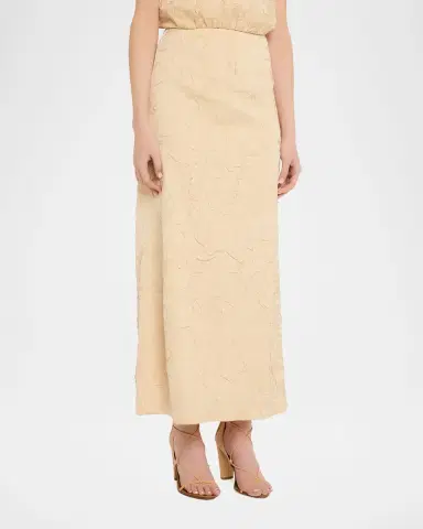 Ulla Johnson Inez Satin Pencil Skirt | Thumbnail 4 Ulla Johnson Inez Satin Pencil Skirt | Thumbnail 4