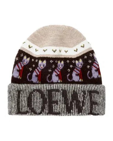 Loewe x Louis Wain Futurist Cat Beanie | Thumbnail 1