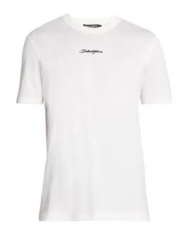 Dolce & Gabbana Men's Cotton Logo Signature T-Shirt | Thumbnail 1 Dolce & Gabbana Men's Cotton Logo Signature T-Shirt | Thumbnail 1