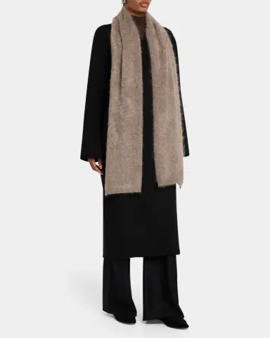 Lisa Yang Brushed Cashmere and Silk Scarf | Thumbnail 2