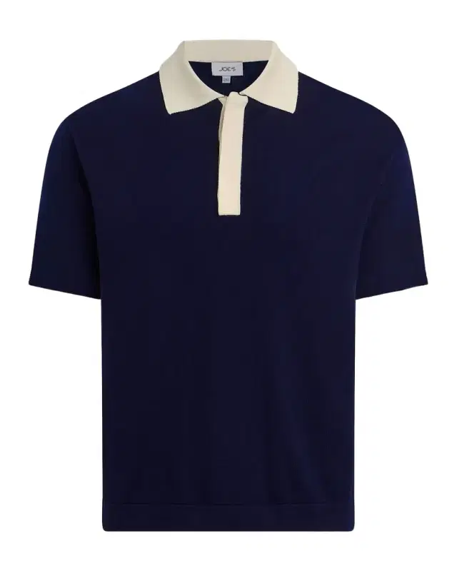 Joe 's Jeans Men 's Club Contrast-Trim Cotton Knit Polo Shirt