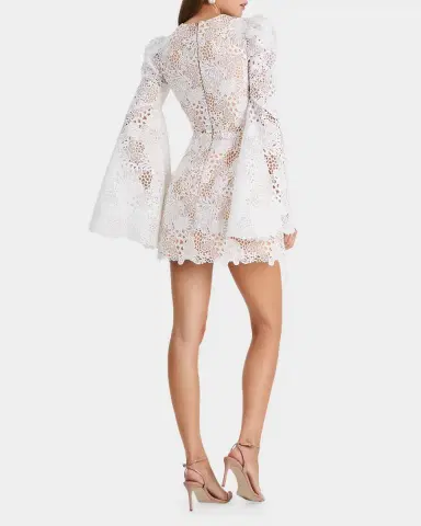 HELSI Nicole Flare-Sleeve Lace Mini Dress | Thumbnail 3 HELSI Nicole Flare-Sleeve Lace Mini Dress | Thumbnail 3