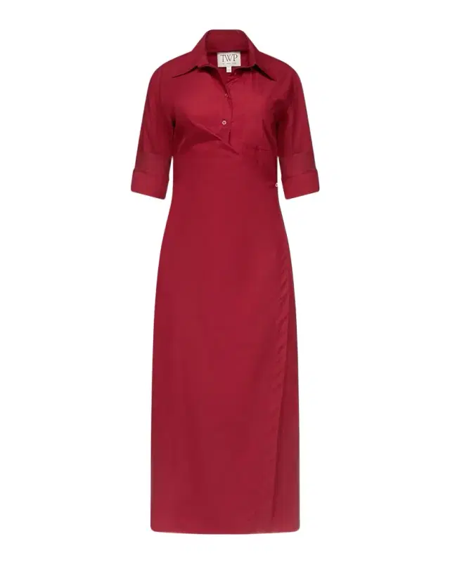 New Earl Maxi Shirtdress