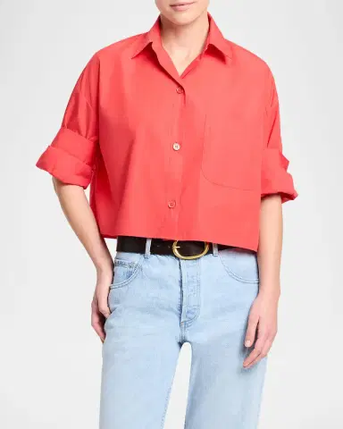 TWP Next Ex Cropped Shirt | Thumbnail 4