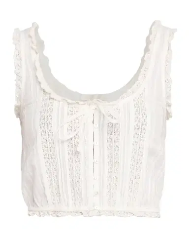 LoveShackFancy Blyss Cotton Sleeveless Top | Thumbnail 1 LoveShackFancy Blyss Cotton Sleeveless Top | Thumbnail 1