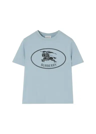 Burberry Boy's Knight Stamp Cotton T-Shirt | Thumbnail 1 Burberry Boy's Knight Stamp Cotton T-Shirt | Thumbnail 1