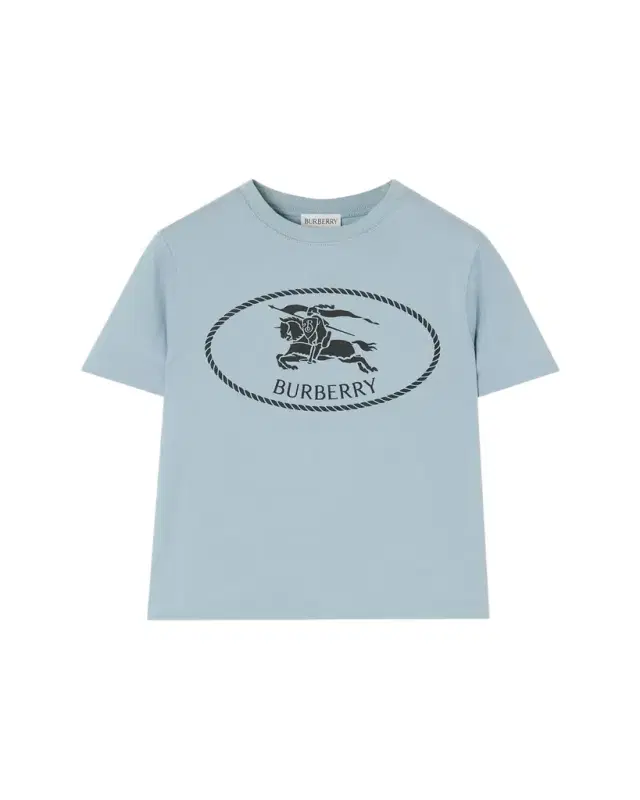 Burberry Boy 's Knight Stamp Cotton T-Shirt, Size 4-14