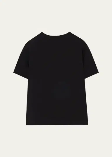 Burberry Boy's Knight Stamp Cotton T-Shirt | Thumbnail 2 Burberry Boy's Knight Stamp Cotton T-Shirt | Thumbnail 2
