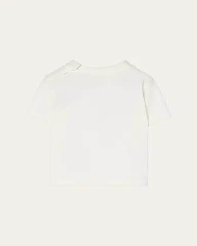 Burberry Boy's Knight Stamp Cotton T-Shirt | Thumbnail 2 Burberry Boy's Knight Stamp Cotton T-Shirt | Thumbnail 2