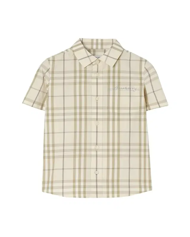Burberry Boy 's Owen Short-Sleeve Check Cotton Shirt, Size 4-14