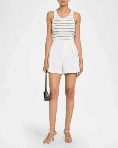 Vince Stripe Scoop-Neck Tank Top | Thumbnail 2