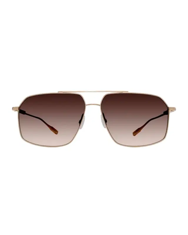 Barton Perreira Renzo Titanium Aviator Sunglasses